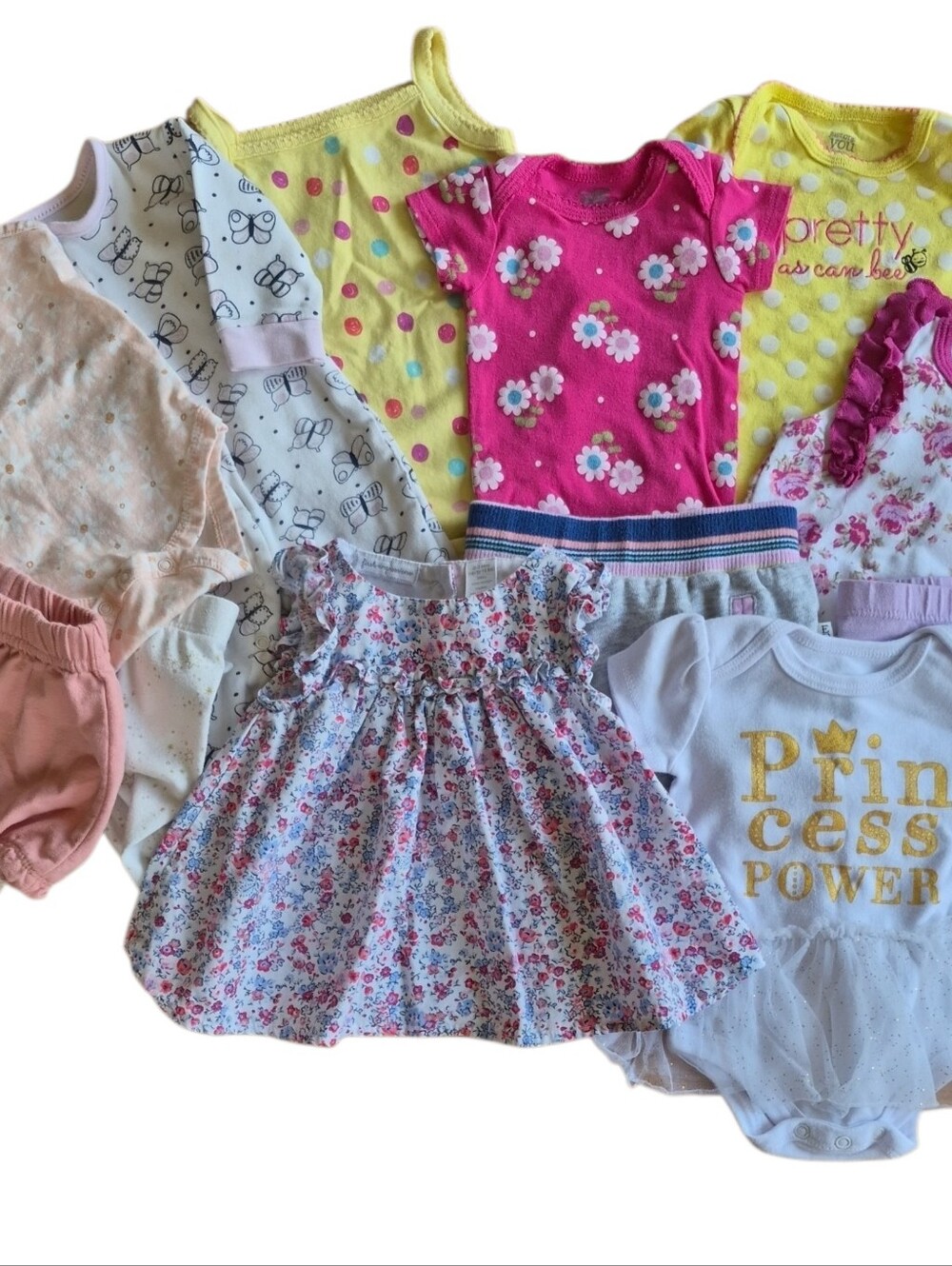 Baby Girl Bundle 12 Pieces 0-3 Months